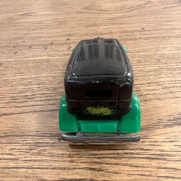 Hot Wheels 1988 Alectra Toy Car Circus On Wheels Green & Black - Picture 4 of 6